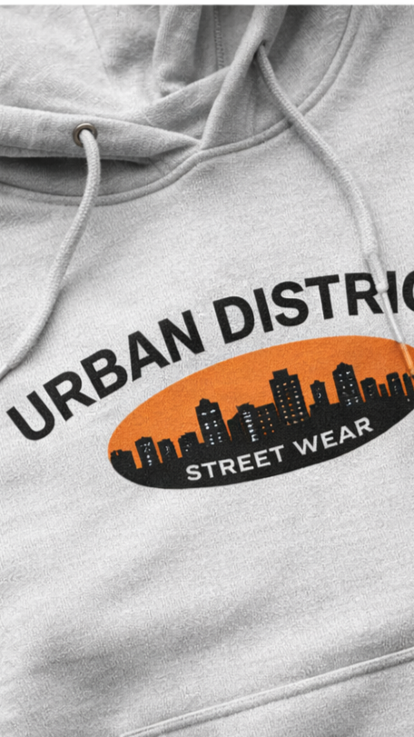 Urban District Hoodie - Street Wear