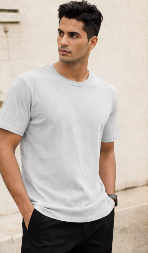 Men's White T-Shirt