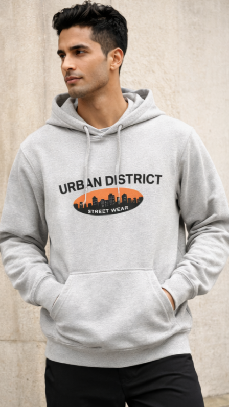 Urban District Hoodie - Street Wear
